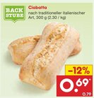 Aktuelle Brot Angebote bei Netto Marken-Discount in Magdeburg Aktuelles Ciabatta Angebot bei Netto Marken-Discount in Magdeburg ab 0,69 €
