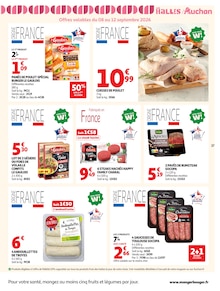 Promotion Steak Haché Boeuf dans le prospectus Auchan Hypermarché, valable du 08/09/2026 au 20/09/2026 Promo Steak Haché Boeuf dans le catalogue Auchan Hypermarché du moment à la page 37