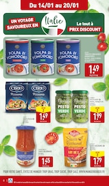 Promos Conserve De Tomates dans le catalogue "LES ARRIVAGES SAVOUREUX AUX GOÛTS DE L'ITALIE" de Aldi à la page 11