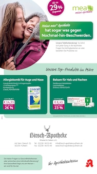 mea - meine apotheke Prospekt Unsere März-Angebote mit 4 Seiten