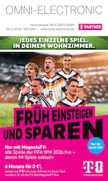 Omni-Electronic Prospekt für Kankelau: "JEDES EINZELNE SPIEL. IN DEINEM WOHNZIMMER.", 12 Seiten, 03.03.2026 - 31.03.2026