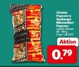 Aktuelle Mikrowelle Angebote bei famila Nordwest in Oldenburg Aktuelles Cinema Popcorn Angebot bei famila Nordwest in Oldenburg ab 0,79 €