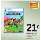 Minecraft PS5 - Mojang Studios en promo chez E.Leclerc Livry-Gargan à 21,00 €