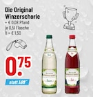 Winzerschorle bei Trinkgut im München Prospekt für 0,75 €