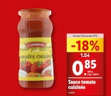 Sauce tomate cuisinée - Combino en promo chez Lidl Clermont-Ferrand à 0,85 €