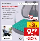Aktuelle Sitzmöbel Angebote bei Netto Marken-Discount in Ludwigshafen (Rhein) Aktuelles Komfort-Sitzkissen Angebot bei Netto Marken-Discount in Ludwigshafen (Rhein) ab 9,99 €