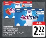 Actimel Erdbeere bei EDEKA im Theres Prospekt für 2,22 €