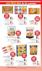 Promos Kinder dans le catalogue "PRIX BAS DE VOTRE MAGASIN" de Super U Kinder en promo dans le catalogue Super U à la page 13