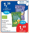 Aktuelle Chips Angebote bei budni in Berlin Aktuelles Organic Manioc Chips Angebot bei budni in Berlin ab 1,39 €