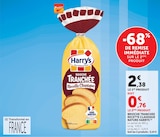 Brioche Tranchée Recette Classique Nature - HARRYS dans le catalogue U Express