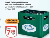 Aktuelles Heilwasser Still Angebot bei GLOBUS in Mannheim ab 7,99 €