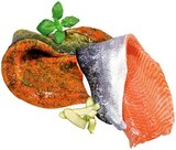 Lachs-Filet mit Haut natur im aktuellen REWE Prospekt für 2,19 €