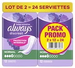 Protections hygiéniques pour fuites urinaires "Pack Promo" - ALWAYS DISCREET dans le catalogue Carrefour