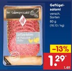 Aktuelles Geflügelsalami Angebot bei Netto Marken-Discount in Saarbrücken ab 1,29 €