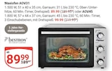 Maxiofen AOV31 Angebote von Bestron bei GLOBUS Wiesbaden für 89,99 €