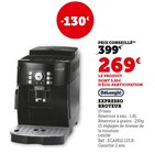 Expresso Broyeur - DeLonghi en promo chez Super U Montpellier à 269,00 €