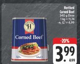 Corned Beef Angebote von Hertford bei EDEKA Plauen für 3,99 €