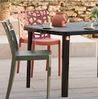 Table ovale en polypropylene blanche en promo chez Intermarché Saumur à 29,99 €