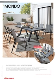 Gartenstühle Angebot im aktuellen Möbel Martin Prospekt auf Seite 6