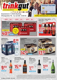 Aktueller Trinkgut Prospekt, "Aktuelle Angebote", mit Angeboten der Woche, gültig von 13.07.2026 bis 13.07.2026