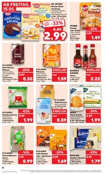 Sahne im Kaufland Prospekt "KNÜLLER" mit 61 Seiten (Trier)