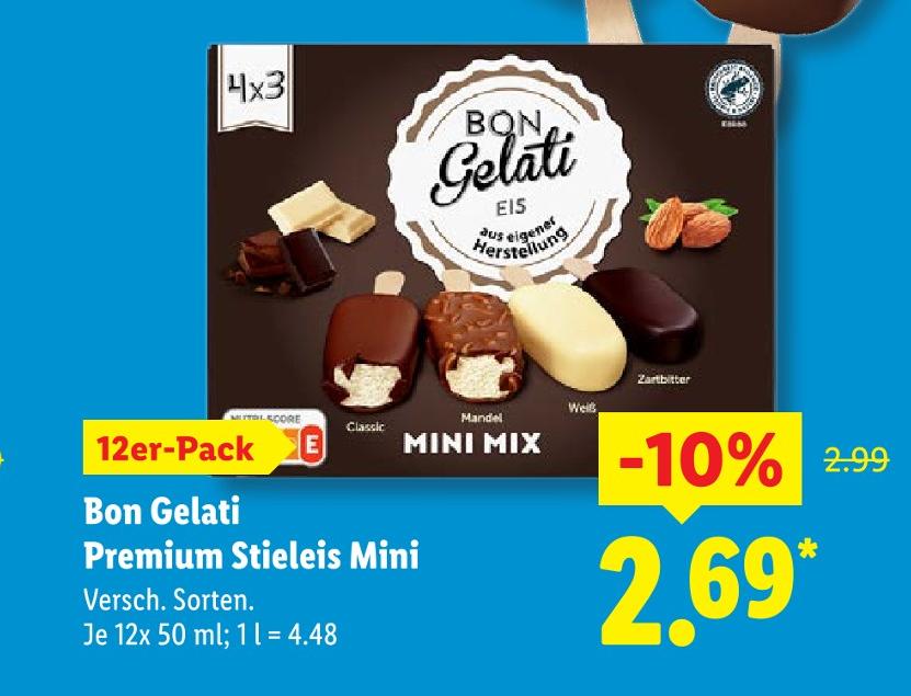 Premium Stieleis Mini