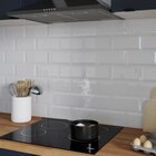 Crédence métro blanc 200x60 cm - 3 mm dans le catalogue Brico Dépôt