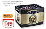 Weißbier Alkoholfrei Angebote von Franziskaner bei GLOBUS Neubrandenburg für 14,99 €
