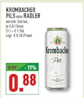 Pils im Angebot bei Marktkauf in Bünde Pils Angebote von Krombacher bei Marktkauf Bünde für 0,88 €