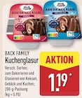 Kuchenglasur Kakao im ALDI Nord Prospekt Kuchenglasur Kakao von Back Family im aktuellen ALDI Nord Prospekt für 1,19 €