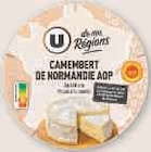 Camembert de Normandie AOP au lait cru - U de nos Régions en promo chez U Express Camembert de Normandie AOP au lait cru - U de nos Régions dans le catalogue U Express