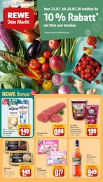 REWE Prospekt "Dein Markt", 26 Seiten, 20.07.2026 - 20.07.2026 Aktueller REWE Prospekt, "Dein Markt", mit Angeboten der Woche, gültig von 20.07.2026 bis 20.07.2026