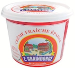 Crème fraîche épaisse de Normandie - E. Graindorge à 2,68 € dans le catalogue Intermarché Hyper