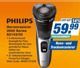 Herrenrasierer 3000 Series S3143/00 Angebote von PHILIPS bei expert Mühlhausen für 59,99 €