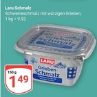 Schmalz im Angebot bei GLOBUS in Erfurt Schmalz Angebote von Laru bei GLOBUS Erfurt für 1,49 €