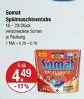 Spülmaschinentabs von Somat im aktuellen V-Markt Prospekt für 4,49 €