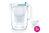 Bouteille et carafe filtrante Brita STYLE BLEU 3C PRO - Brita à 36,99 € dans le catalogue Darty