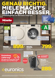 EURONICS Prospekt für Berlin mit 4 Seiten EURONICS Prospekt "GENAU RICHTIG. MIELE MACHT'S EINFACH BESSER." für Berlin, 4 Seiten, 14.05.2025 - 25.05.2025