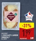 2 croissants jambon emmental - Daylicious - Aldi 2 croissants jambon emmental - Daylicious à 1,99 € dans le catalogue Aldi