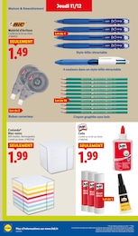 Offre Stylo-Bille dans le catalogue Lidl du moment à la page 56