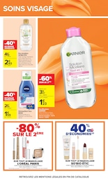 Offre Eau Micellaire dans le catalogue Carrefour du moment à la page 23