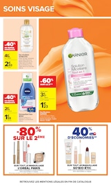 Promos Eau Micellaire dans le catalogue "TOUTES EN BEAUTÉ" de Carrefour à la page 23 Promos Eau Micellaire dans le catalogue "TOUTES EN BEAUTÉ" de Carrefour à la page 23