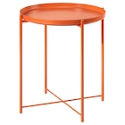 Tabletttisch braunorange von GLADOM im aktuellen IKEA Prospekt