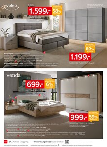 Boxspringbett im XXXLutz Möbelhäuser Prospekt "NR. 1 BEIM PREIS" mit 24 Seiten (Frankfurt (Main))