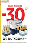 Intermarché Argenteuil - Promo -30% remise immédiate sur tout Corona Promo -30% remise immédiate sur tout Corona à dans le catalogue Intermarché à Argenteuil
