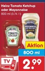 Tomato Ketchup oder Mayonnaise Angebote von Heinz bei Netto Marken-Discount Dresden für 2,99 €