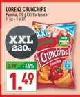 Crunchips Paprika XXL Partypack im Angebot bei Marktkauf in Bielefeld Crunchips Paprika XXL Partypack Angebote von Lorenz bei Marktkauf Bielefeld für 1,49 €