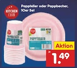 Pappteller Angebote von Kitchen Club bei Netto Marken-Discount Duisburg für 1,49 €