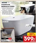 Freistehende Badewanne CODO Weiß von Home Deluxe im aktuellen Netto Marken-Discount Prospekt für 599,00 €