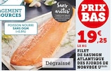 Filet de saumon Atlantique des fjords de Norvège - U dans le catalogue U Express